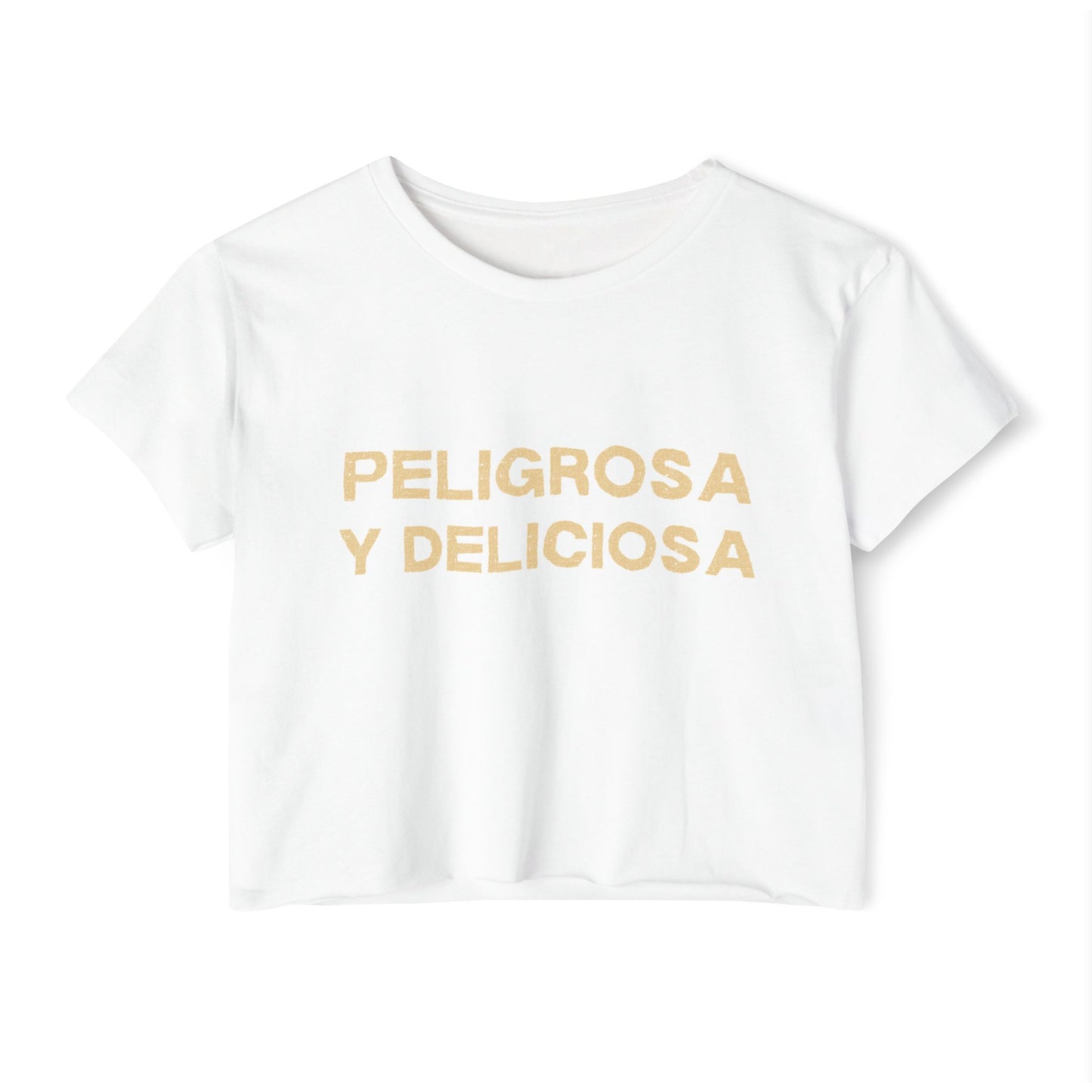 Crop Top - PELIGROSA Y DELICIOSA - Summer Vibes Fashion